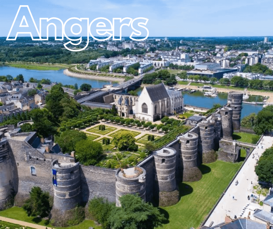 Angers is my city where I live and study in France
