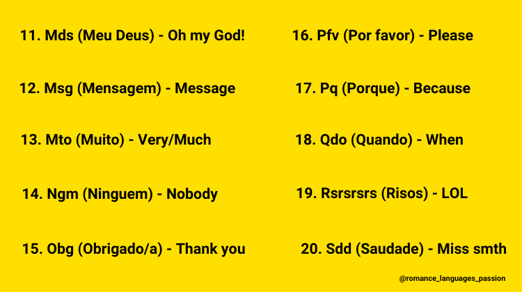 Abbreviations in Portuguse_p2