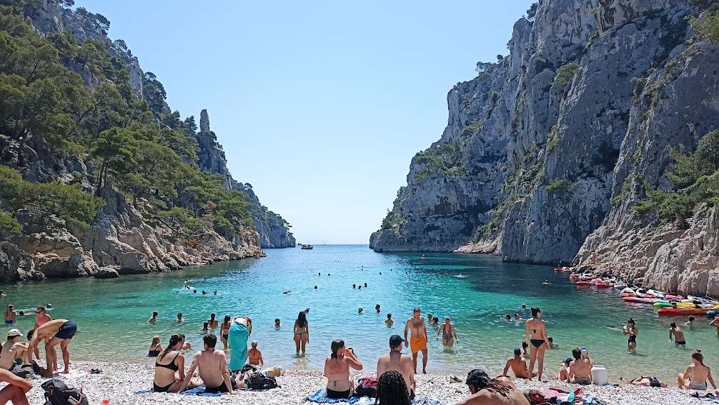 calanque d'en vau, my vacation at cassis